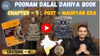 Poonam Dalal Dahiya Book  Ancient amp Medieval History  Chapter  7  PostMauryan Empire  Part  6 [upl. by Courtund]