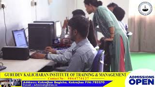 Gurudev Kalicharan Institute of Training and Management Admission Open 202526 [upl. by Ahtnahc]