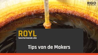 ROYL Houten vloer oliën hoe doe je dat ROYL  Tips van de Makers [upl. by Adrianna858]