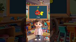 A B C LearningAlphabets Rhyming Words shortvideo shorts shortviral [upl. by Fagaly]