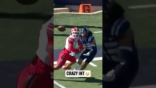 Smith Snowden’s CRAZY Interception vs Utah State 😳 [upl. by Anitnerolf968]