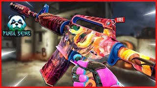 FREE CS2 SKINS AT PANDASKINS [upl. by Veats]