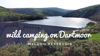 Wild Camping On Dartmoor At Meldon Reservoir [upl. by Anidualc472]