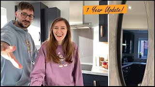 1 YEAR UPDATE  Bellway Weston New Build House Tour After Our First Year 🏡  Vlog 29 [upl. by Wobniar395]