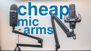 Mic Arms Under 50 🤯 Budget Boom Arms from InnoGear Review [upl. by Tertius549]