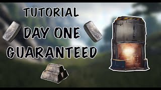 How To Get An INDUSTRIAL FORGE DAY ONE  Ark  Survival Evolved [upl. by Elvie]