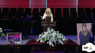 Beth Moore Pays Tribute to Mandisa During Her Funeral amp Life Celebration [upl. by Ameer]