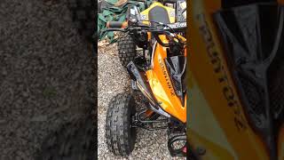 Coolster 125cc quadatv front brake adjustment [upl. by Devan426]