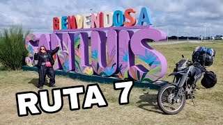 RUTA 7 SENTINDO MENDOZA NA ARGENTINA [upl. by Annaira790]