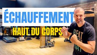 ÉCHAUFFEMENT rapide HAUT DU CORPS 🔥 pour votre séance de MUSCU tonytinspire [upl. by Tingey868]