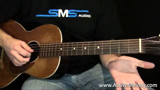 Acoustic Blues Guitar Lesson [upl. by Anelys1]