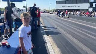 Street Outlaws NPK 2024 Tulsa Saturday Invitational Championship First Round [upl. by Ettenowtna459]