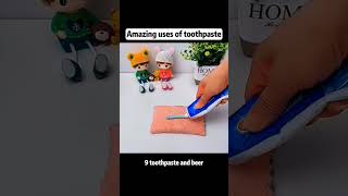 Part 2 toothpaste lifehacks lifetips LearnOnYoutube life hacks tips fyp foryou [upl. by Kinzer]