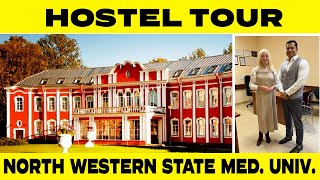 Hostel Tour of North Western State medical university  MBBS in Russia edurizon mbbsabroad [upl. by Ado493]