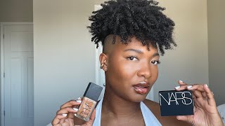 NEW  NARS LIGHT REFLECTING FOUNDATION  NEW  SETTING POWDER  FIRST IMPRESSION  SHADE COMPARISON [upl. by Marquis]