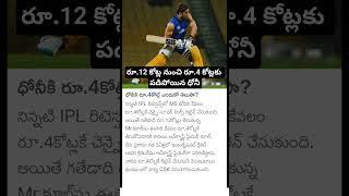 ms dhoni ipl price [upl. by Aubry]