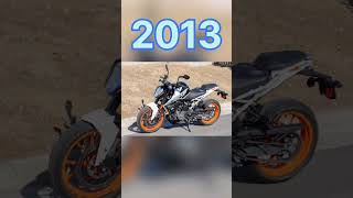 Evolution of kTM bike oll model 19902024 shorts viral [upl. by Haleehs]