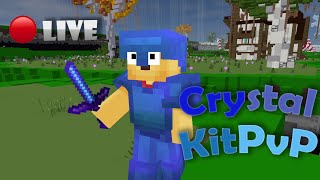 Streaming KitPvP on Bedrock 4  Crystal KitPvP OPEN TO JOIN [upl. by Catherine]