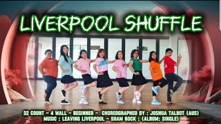 Liverpool Shuffle  Beginner Line Dance  Demo by  Amare Nafiri Suvarna270724 [upl. by Annyl]