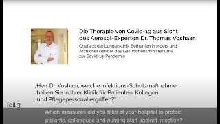 PARI  Covid19 Therapie aus Sicht von Experte Dr Voshaar 37 [upl. by Irpac503]