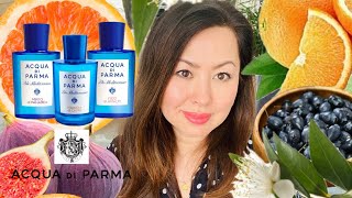 Летние ароматы 🍋🫐🍹Распаковка Acqua di Parma три аромата [upl. by Lasyrc]