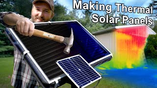 Easy Heat from DIY Solar Thermal Panels [upl. by Cacie]