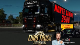 TICKET TROUBLE 5 SPEEDING VIOLATIONS IN EURO TRUCK SIMULATOR 2 AUSTRIA LINZ  UK CARLISLE PART 3 [upl. by Anet]