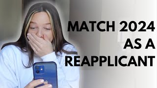 I MATCHED INTO RESIDENCY  Match 2024 as a Reapplicant Full Reaction [upl. by Sined]