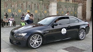 Marchettinos M3 E92 with Armytrix exhaust INSANE SOUND GRAN PREMIO PARCO VALENTINO 2K18 [upl. by Telfer]