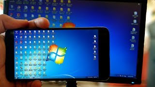 कंप्यूटर की स्क्रीन को मोबाइल में चलायें और उसे ऑपरेट करें Cast PC Screen On Mobile And Operate PC [upl. by Ennayoj]