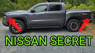 A HIDDEN FEATURE ON THE NEW 2023 NISSAN FRONTIER PRO4X YOU NEVER KNEW ABOUT [upl. by Catharine174]