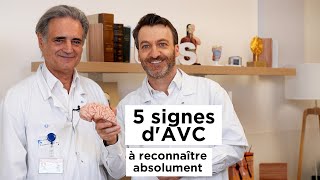 Quels sont les signes dun accident vasculaire cérébral AVC [upl. by Krystin]