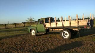 1955 Ford F500 Tearin it Up [upl. by Margaretha]