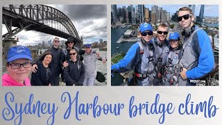 SYDNEY HARBOUR BRIDGE CLIMB REWARD FOR LOOSING 50KG  DAWESY FAMILY [upl. by Accire]