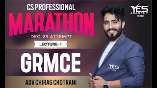 ESGGRMCE MARATHON for June 24 Part 1 New Syllabus  Adv Chirag Chotrani [upl. by Aeslek]