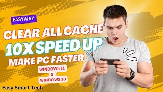 How to clear all cache in windows 11  How to clean up laptop  Boost pc performance TechTips [upl. by Newberry]