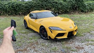 2023 Toyota GR Supra Manual Start Up Exhaust Test Drive Walkaround POV and Review [upl. by Eolcin313]