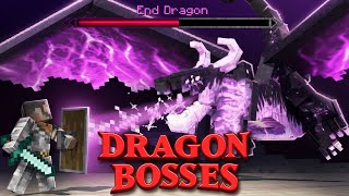 Dragon Bosses  Minecraft Map Trailer [upl. by Hairaza]