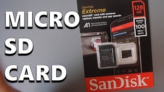 SanDisk Extreme 128GB microSDXC  Performance Test [upl. by Ijok839]