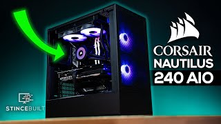 Constructing a GamingStreaming PC featuring the latest Corsair Nautilus 240 AIO [upl. by Aloiv567]