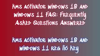 Installing kms activator windows 10 and windows 11 2024 Made Easy StepbyStep Guide [upl. by Arney]