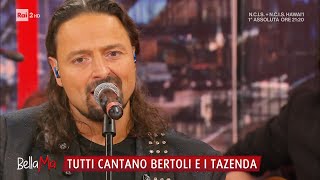 Alberto Bertoli e i Tazenda cantano quotChiama Pianoquot  BellaMa 15112024 [upl. by Noiraa903]