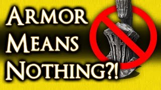 DARK SOULS 3  WHY ARMOR MEANS NOTHING almost AND HOW DEFENSE REALLY WORKS [upl. by Bick577]