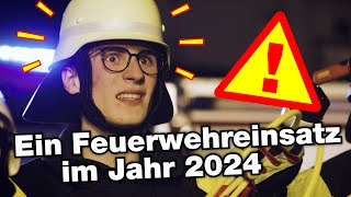 Ein Feuerwehreinsatz im Jahr 2024 [upl. by Nolubez]