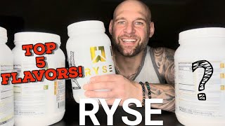 RYSE PROTEIN TOP 5 FLAVORS [upl. by Navek]