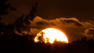 Forest Ridge  September 30 2014  Sunset Time Lapse [upl. by Nerha526]