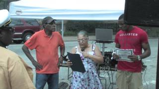 Newkirk Street block party hosted by Servant Donnie Wiggs [upl. by Zenitram]