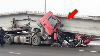 Dangerous Idiots at Work Biggest Fastest Truck amp Car Driving Fails Heavy Equipment Incident Fails [upl. by Ecyak73]