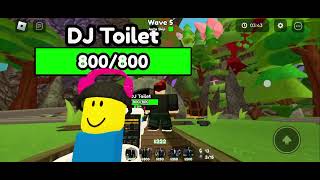 trying drill forest toilet tower defense series ep 5 [upl. by Tri]