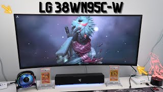 LG 38WN95CW UltraWide USBC Monitor Review  The Best 38inch Monitor [upl. by Rickard289]